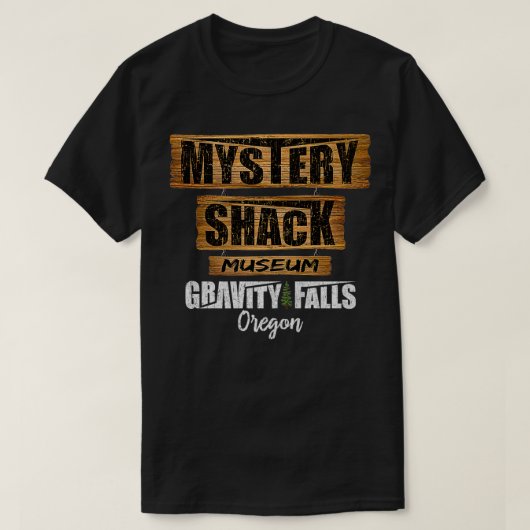 Mystery Shack Gravity Falls Oregon Premium T-Shirt (Design vorne)