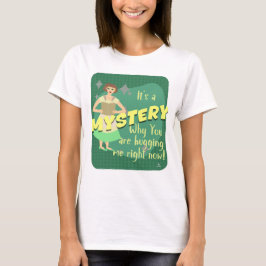 Mystery Snark Sassy Retro Reader Hausfrau T-Shirt