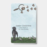 Mystery Solving Junior Detective name Abzeichen