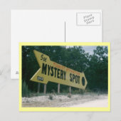 Mystery Spot, Florida Tourist Attraktion Vintag Postkarte (Vorne/Hinten)