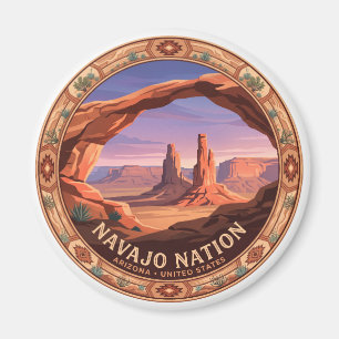 Mystery Valley Kayenta Arizona Magnet