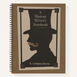 Mystery Writer Villain Notebook Notizblock
