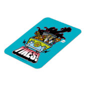 Mystery Yikes-Maschine! Grafiken Magnet (Linke Seite)