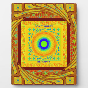 Mystic African Eye Wall Art: Ein Cyan-Blick Fotoplatte