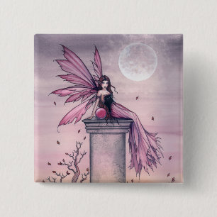 Mystic Amethyst Fairy Button Button
