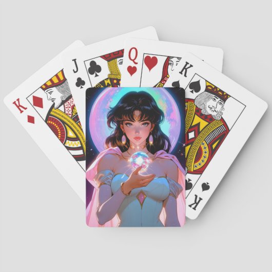 Mystic Anime Playing Cards Spielkarten (Rückseite)