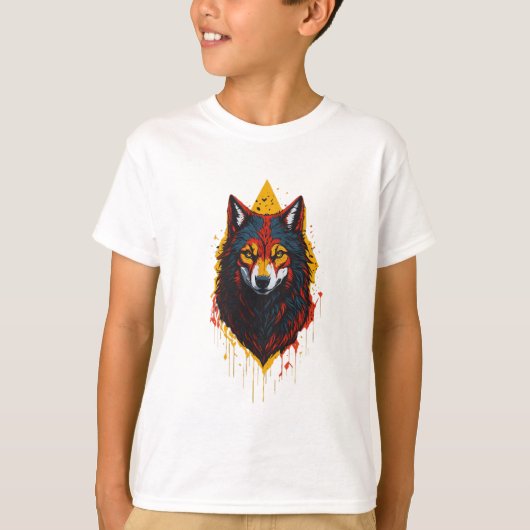 Mystic Antlers: Ein Studio-Ghibli-Inspiriert Vecto T-Shirt (Vorderseite)