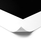 Mystic Asian Dragon Fantasy Art Poster (Ecke)