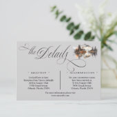 Mystic Autumn Script Details Enclosure Card Begleitkarte (Stehend Vorderseite)