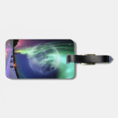 Mystic Beautiful hell Big Blue Mond Gepäckanhänger (Rückseite horizontal)