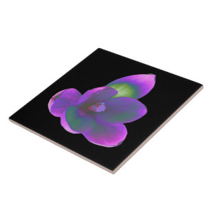 Mystic Beauty Crocus Blume Tile Fliese