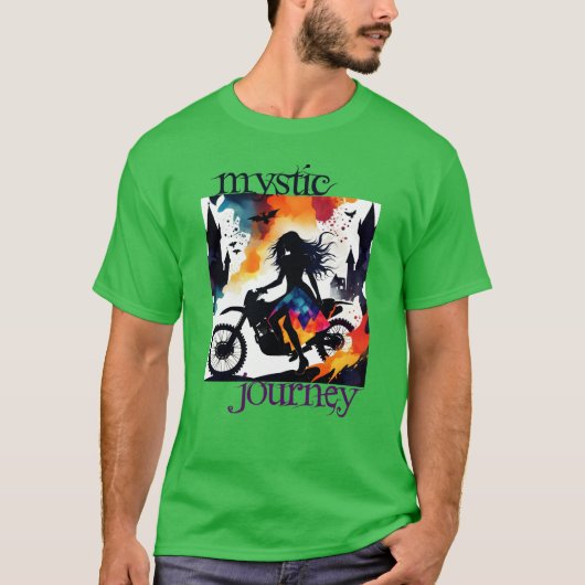 Mystic Biker's Journey T-Shirt (Vorderseite)