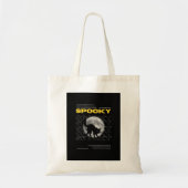 Mystic Black Cat and Moon Ästhetik Tote Bag Tragetasche (Vorne)