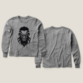 Mystic Black Mask Portrait (Design Vorder- & Rückseite)