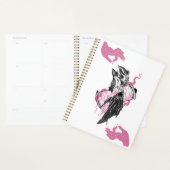 Mystic Black Raven mit Lotus Hands Planner Planer (Anzeige)