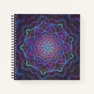 Mystic Bloom Mandala Notizblock