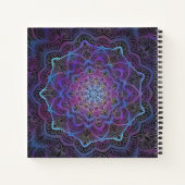 Mystic Bloom Mandala Notizblock (Rückseite)