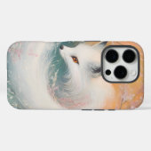 Mystic Bloom Spring Fox Watercolor Case-Mate iPhone Hülle (Rückseite (Horizontal))