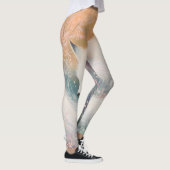 Mystic Bloom Spring Fox Watercolor Leggings (Rechts)