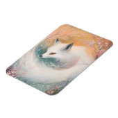 Mystic Bloom Spring Fox Watercolor Magnet (Linke Seite)