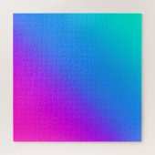 Mystic Blue and Pink Gradient Puzzle (Horizontal)