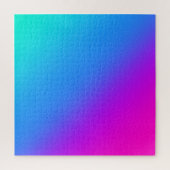 Mystic Blue and Pink Gradient Puzzle (Vertikal)