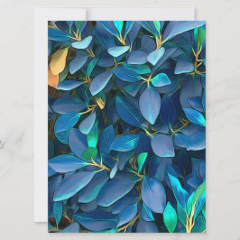 Mystic Blue Blätter