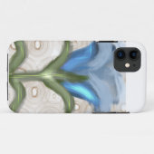 Mystic Blue Bloom - Glowing Flower  Case-Mate iPhone Hülle (Rückseite (Horizontal))