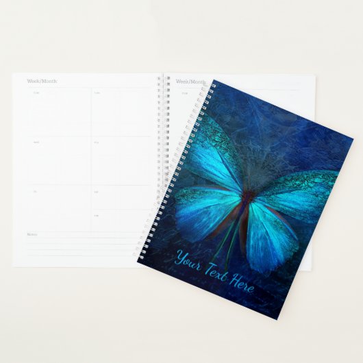 Mystic Blue Butterfly Custom Planer (Anzeige)