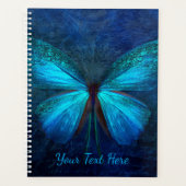 Mystic Blue Butterfly Custom Planer (Vorderseite)