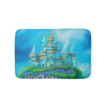 Mystic Blue Palace Bath Mat