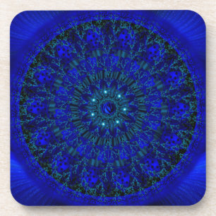 Mystic Blue Rose.jpg Getränkeuntersetzer