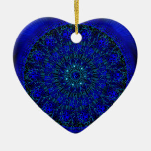 Mystic Blue Rose.jpg Keramik Ornament