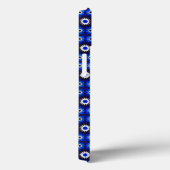 Mystic Blue Zellige Geometry Case-Mate iPhone Hülle (Rückseite / Rechts)