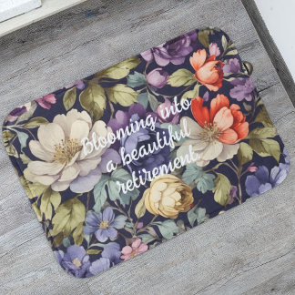 Mystic Blume Custom Retirement Geschenke für ihre  Badematte