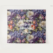 Mystic Blume Custom Retirement Geschenke für ihre Wandteppich (Vorderseite (Horizontal))