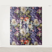 Mystic Blume Custom Retirement Geschenke für ihre Wandteppich (Vorderseite)