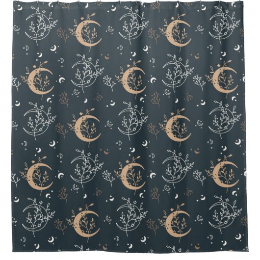 Mystic Bohemisch Duschvorhang (Vorderseite)