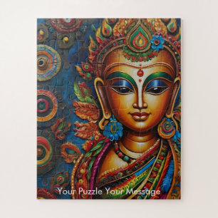 Mystic Boho Buddha Mandala Puzzle