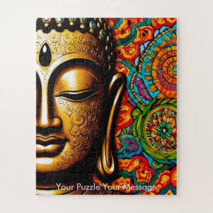 Mystic Boho Buddha Mandala Puzzle
