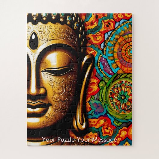 Mystic Boho Buddha Mandala Puzzle (Vertikal)