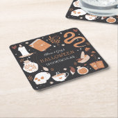 Mystic Boho Crystal Halloween-Party Rechteckiger Pappuntersetzer (angewinkelt)