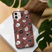 Mystic Boho Crystal Skull Snake Pattern Case-Mate iPhone Hülle