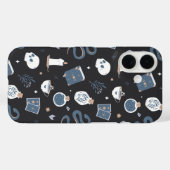 Mystic Boho Crystal Skull Snake Pattern Case-Mate iPhone Hülle (Rückseite (Horizontal))