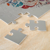 Mystic Boho Feline Cat Mandala Puzzle (Seite)