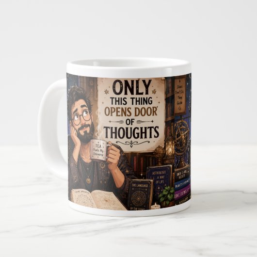 Mystic Book Lover Tasse (Vorderseite Links)