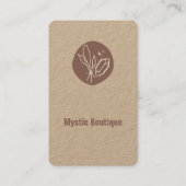 Mystic Boutique Business Card Visitenkarte (Vorderseite)