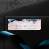 Mystic Branding | Aquamarin Blue Mauve Blush Pink