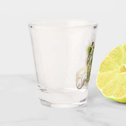 Mystic Butterfly Fairy Schnapsglas (Links)