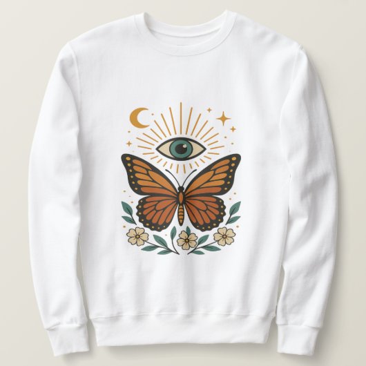 Mystic Butterfly Vision Sweatshirt (Design vorne)